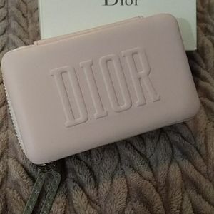 Pink Dior Travel Size Jewelry Box